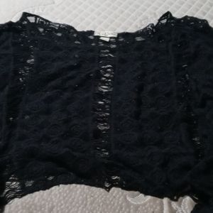 Lacey poncho